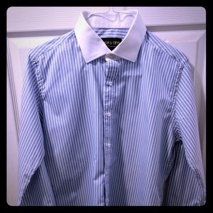 Hugh and Crye Contrast Collar Dress Shirt
